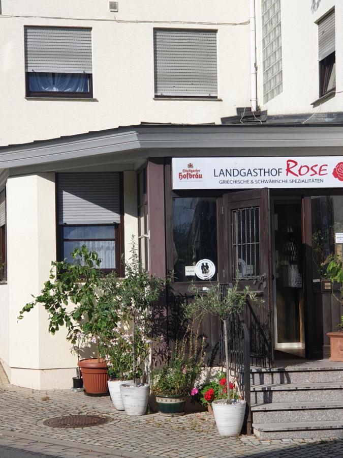 Landgasthof Rose Hotel Ditzingen Exterior foto